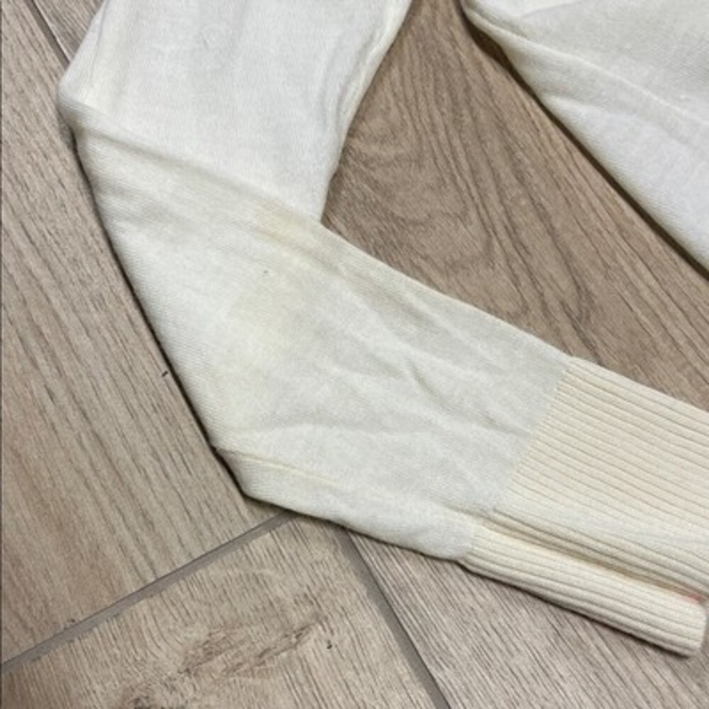 Tory Burch Cream Button-Front Cardigan - Picture 7 of 8